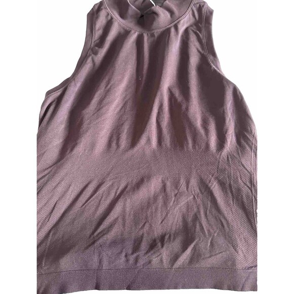 Athleta Seamless Brown‎ Athletic Tank Top - Picture 2 of 6